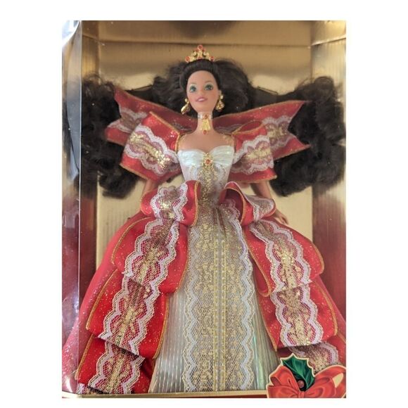 Barbie 1997 Happy Holidays Special Edit NIB Vintage 90s Vintage Collector Doll - Picture 2 of 16